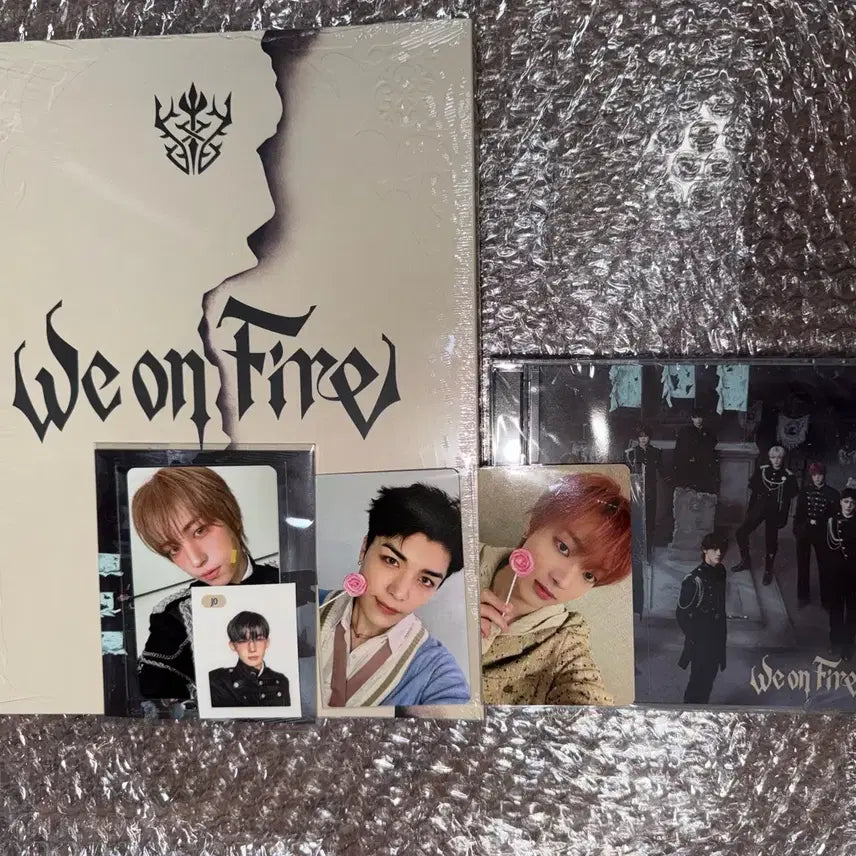 [BUNJANG] ENHYPEN We on Fire Limited + Standard Album Set / 앤팀 We on Fire 위온파 포카 리미티드+스탠다트 앨범세트