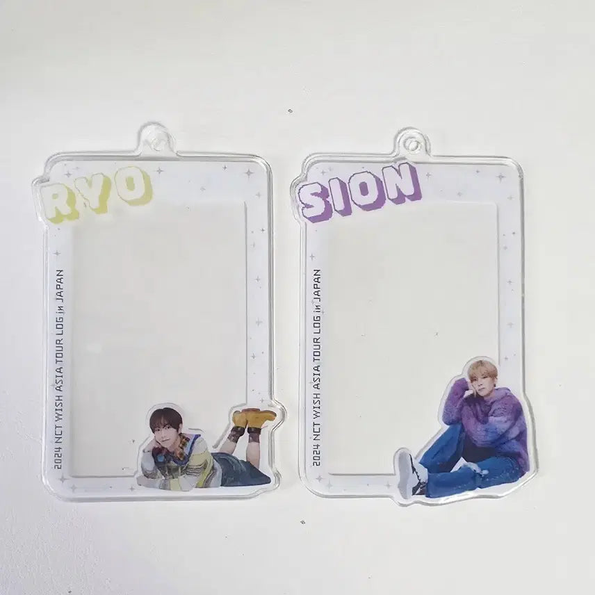 [BUNJANG] NCT WISH AKST KBOY Riku Ryo Sion Photocard Holder / 엔시티위시 아크스타 아크릴스탠드 리쿠 료 시온 포카홀더