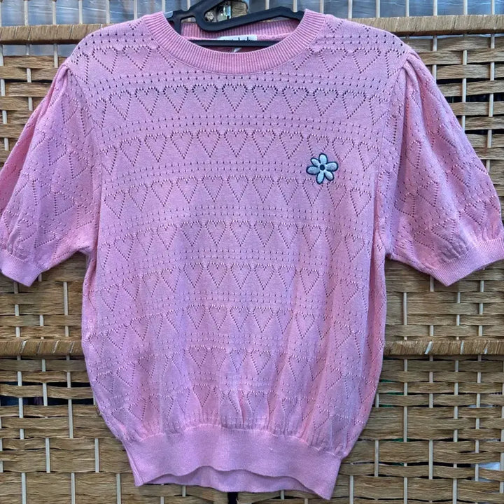 [BUNJANG] Knit T-Shirt / 니트 티셔츠