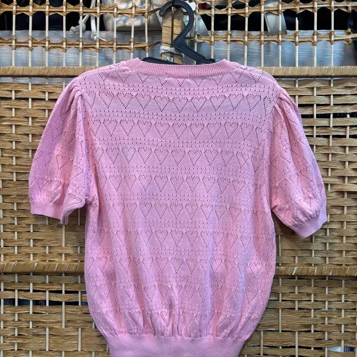 [BUNJANG] Knit T-Shirt / 니트 티셔츠