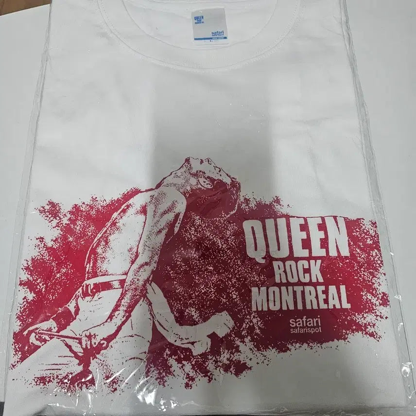 [BUNJANG] Queen Rock Montreal T-Shirt (L Size) / 퀸 락 몬트리올 굿즈 티셔츠 (L사이즈)