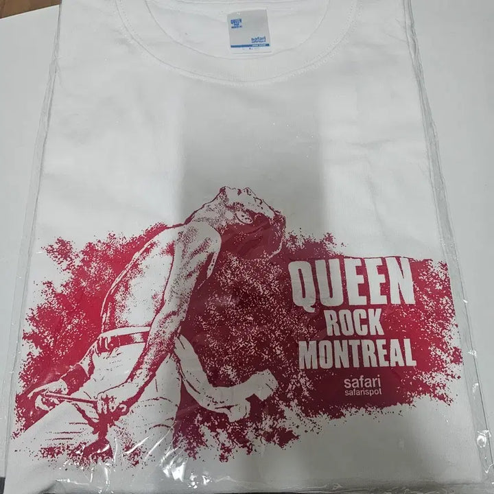 [BUNJANG] Queen Rock Montreal T-Shirt (L Size) / 퀸 락 몬트리올 굿즈 티셔츠 (L사이즈)