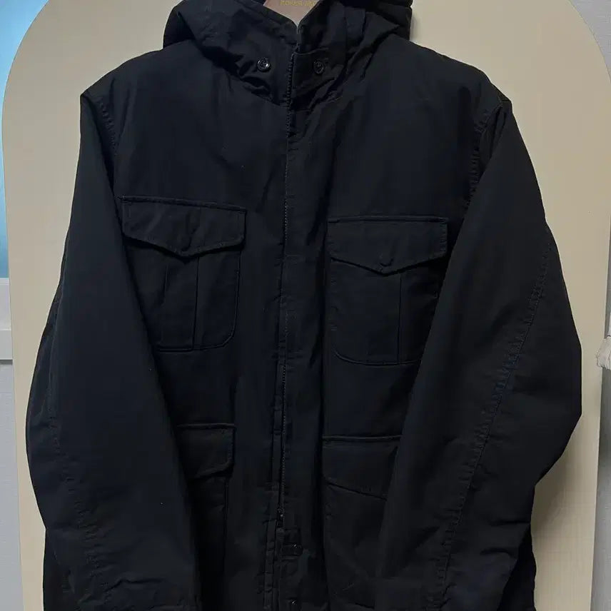 [BUNJANG] Uniqlo Engineered Garments Utility Jacket Black L / 유니클로 엔지니어드가먼츠 유틸리티 자켓 블랙 L