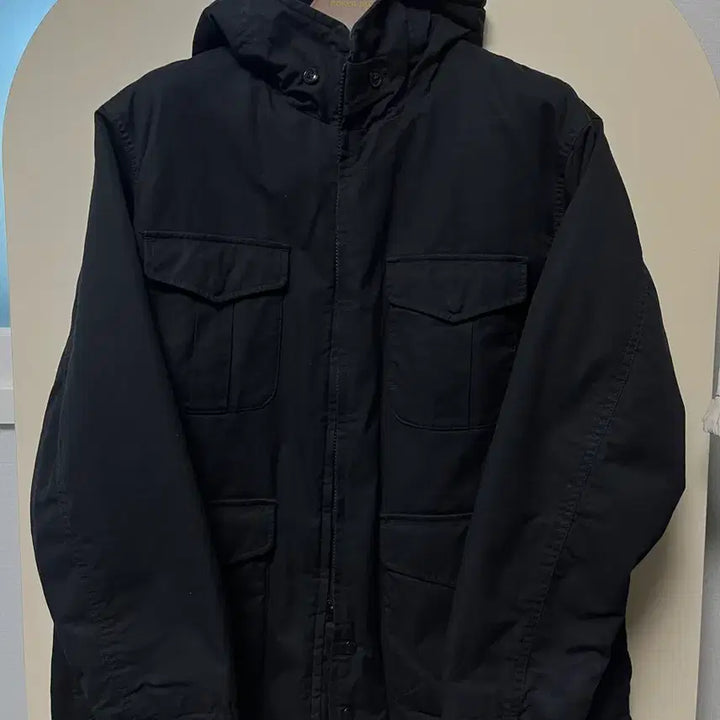 [BUNJANG] Uniqlo Engineered Garments Utility Jacket Black L / 유니클로 엔지니어드가먼츠 유틸리티 자켓 블랙 L