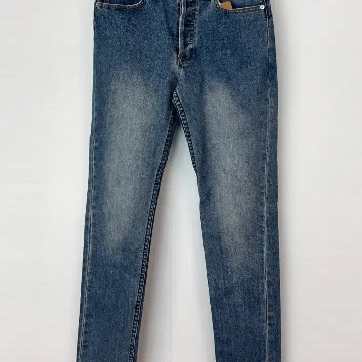 [BUNJANG] A.P.C. Petit Standard Medium Blue Denim Jeans Size 28 / A.P.C. 아페쎄 쁘띠 스탠다드 중청 데님 진 28