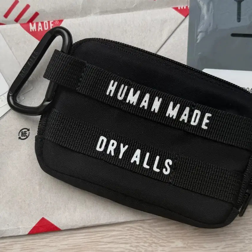[BUNJANG] Human Made Card Wallet Black / 휴먼메이드 카드지갑 블랙