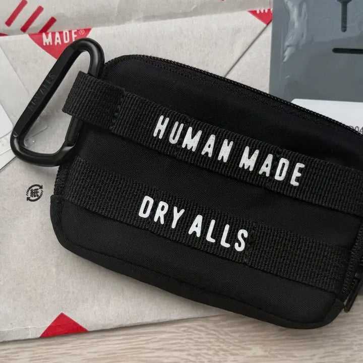 [BUNJANG] Human Made Card Wallet Black / 휴먼메이드 카드지갑 블랙