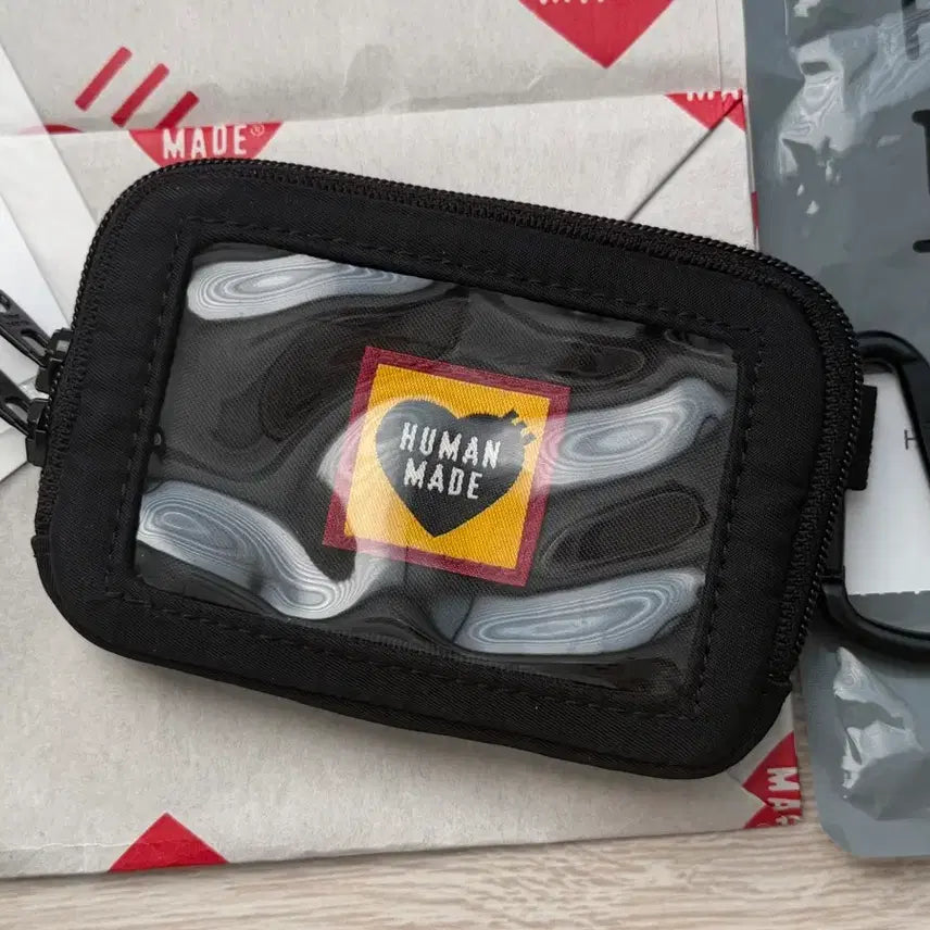 [BUNJANG] Human Made Card Wallet Black / 휴먼메이드 카드지갑 블랙