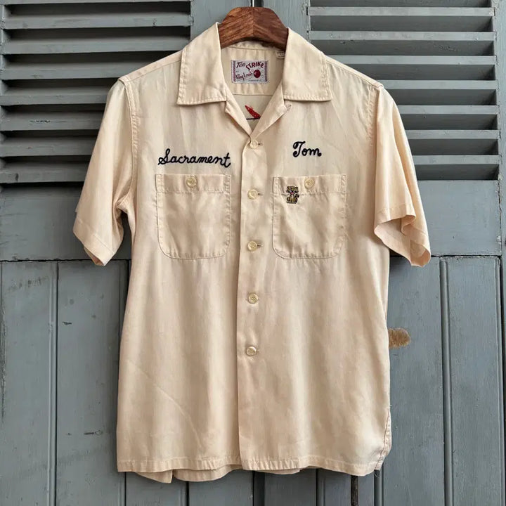 [BUNJANG] Toyo Enterprise King Louie Rayon Bowling Shirt / [M]토요엔터프라이즈 King Louie 레이온 볼링 셔츠