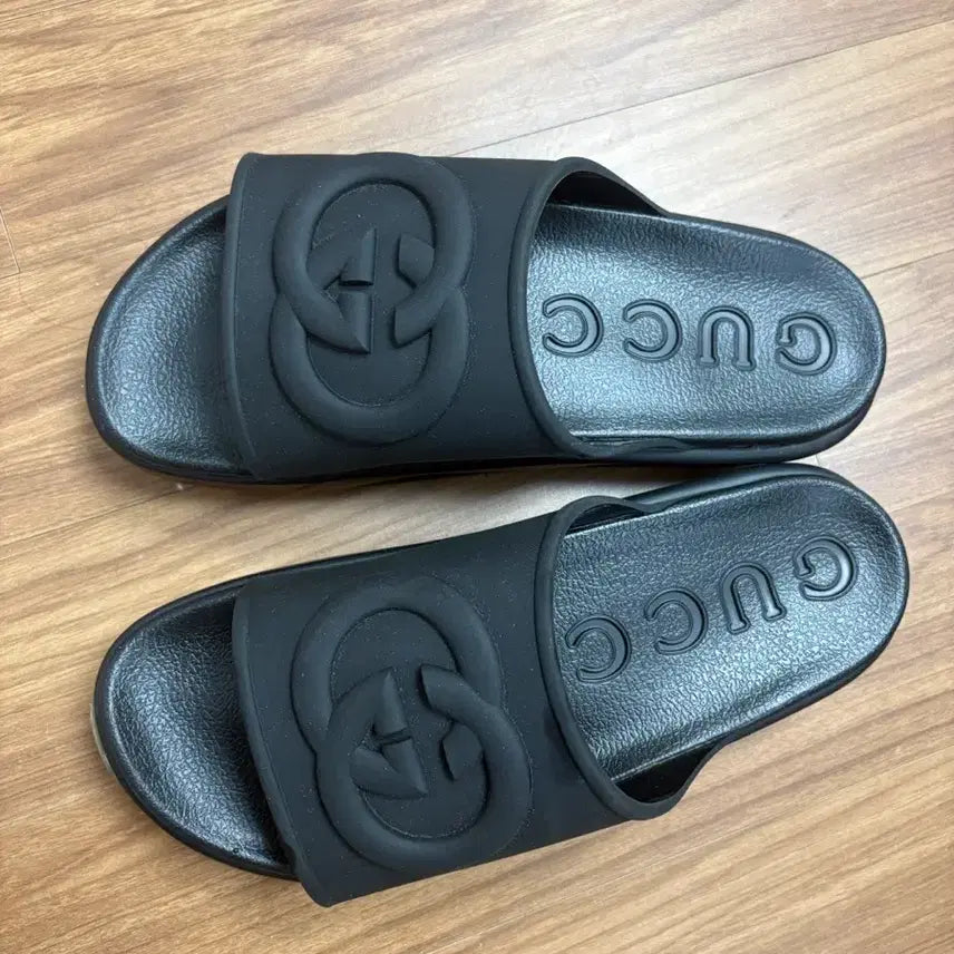 [BUNJANG] Gucci Interlocking G Slide Sandals / 구찌 인터로킹 슬라이드 슬리퍼