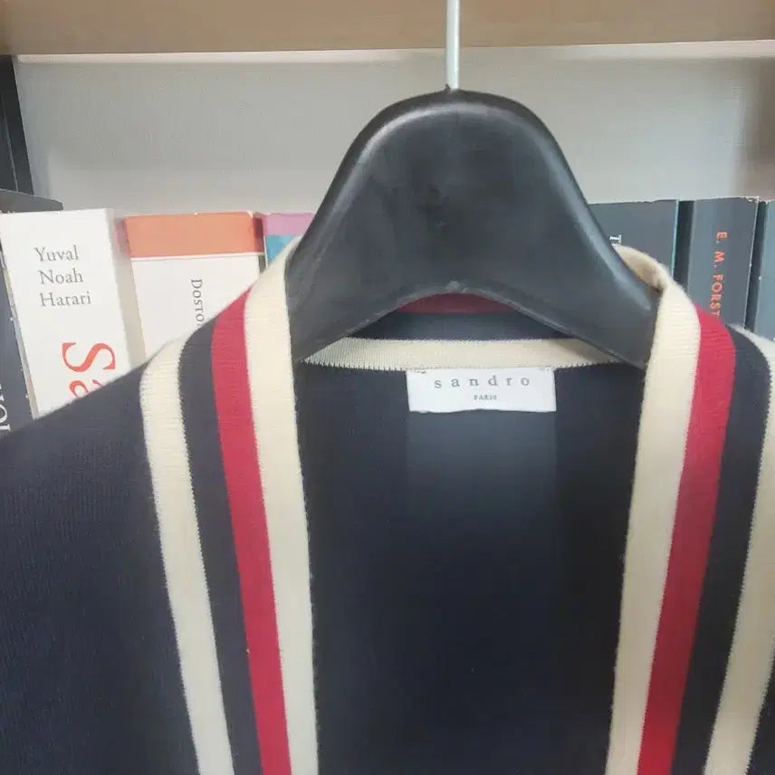 [BUNJANG] Sandro Homme Wool Knit Cardigan Navy L / 산드로 옴므 니트 가디건 L사이즈