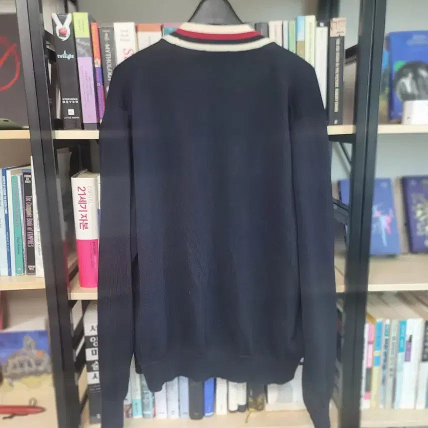 [BUNJANG] Sandro Homme Wool Knit Cardigan Navy L / 산드로 옴므 니트 가디건 L사이즈
