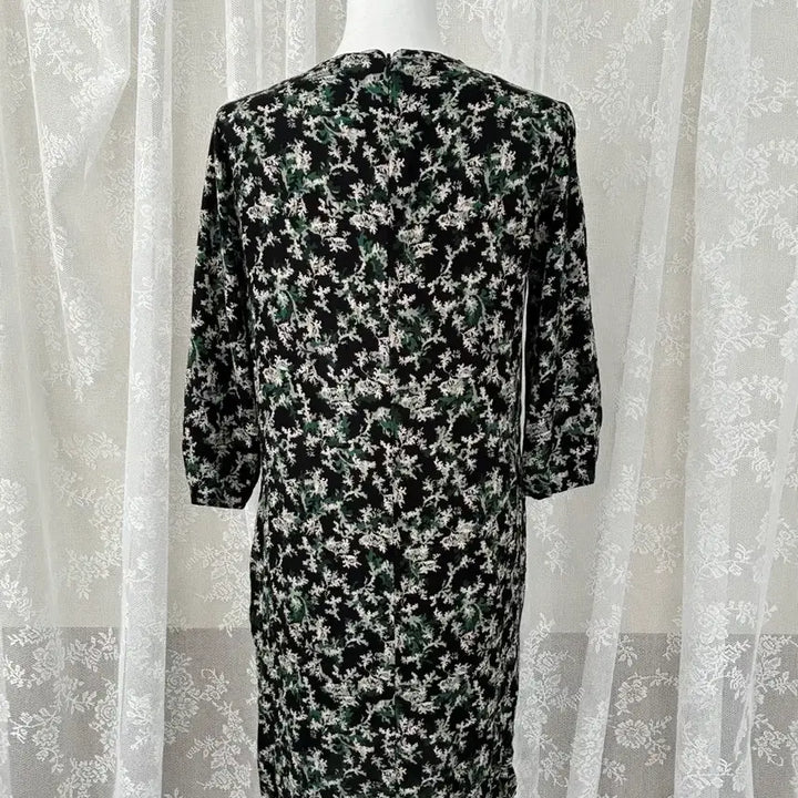 [BUNJANG] And Other Stories Black Botanical Print Mini Dress / 34) 앤아더스토리즈 플라워 미니 원피스 블랙