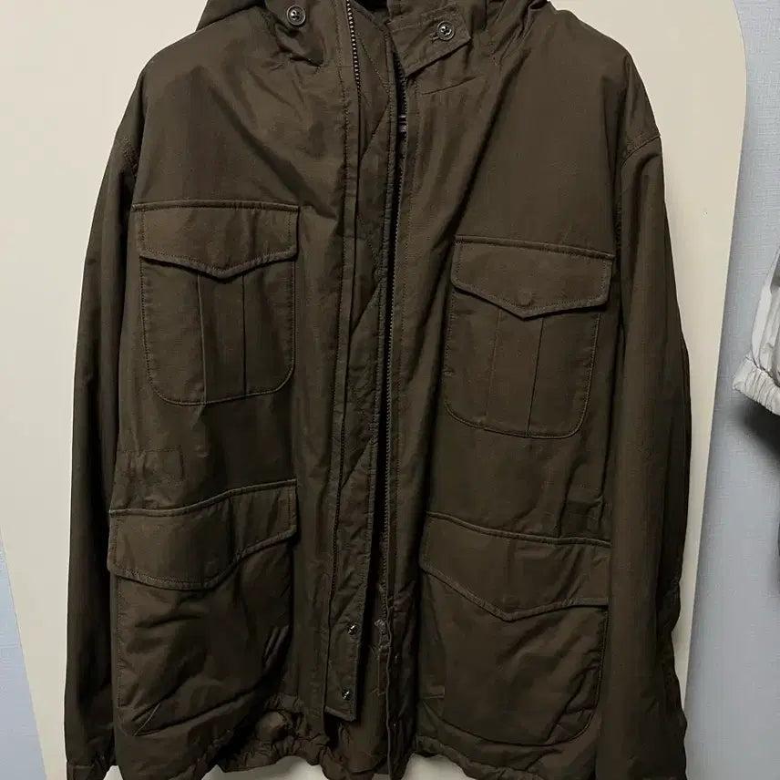 [BUNJANG] Uniqlo Engineered Garments Utility Jacket Brown / 유니클로 엔지니어드기먼츠 유틸리티 자켓 브라운 해외M