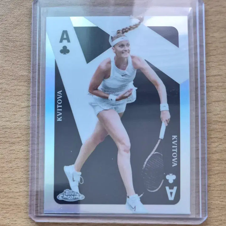 [BUNJANG] 2024 Topps Chrome Tennis Petra Kvitova Ace Insert Card / 2024 탑스크롬 테니스 페트라 크비토바 에이스 인서트카드 판매