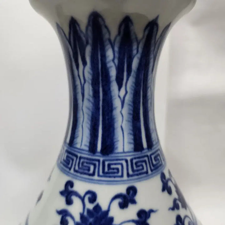 [BUNJANG] Chinese Blue and White Porcelain Vase / 청화백자 중국도자기 화병