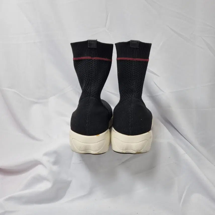 [BUNJANG] Vintage Harseo 250 Knit High-Top Socks Sneakers / 빈티지하서 250 구호 니트 하이탑 삭스 스니커즈