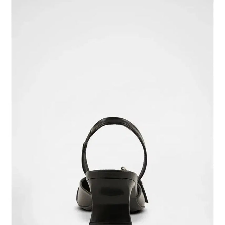 [BUNJANG] KHIHO Pointed Buckle Slingback Shoes / KHIHO 기호 포인티드 버클  슬링백 슈즈 240 실사 o