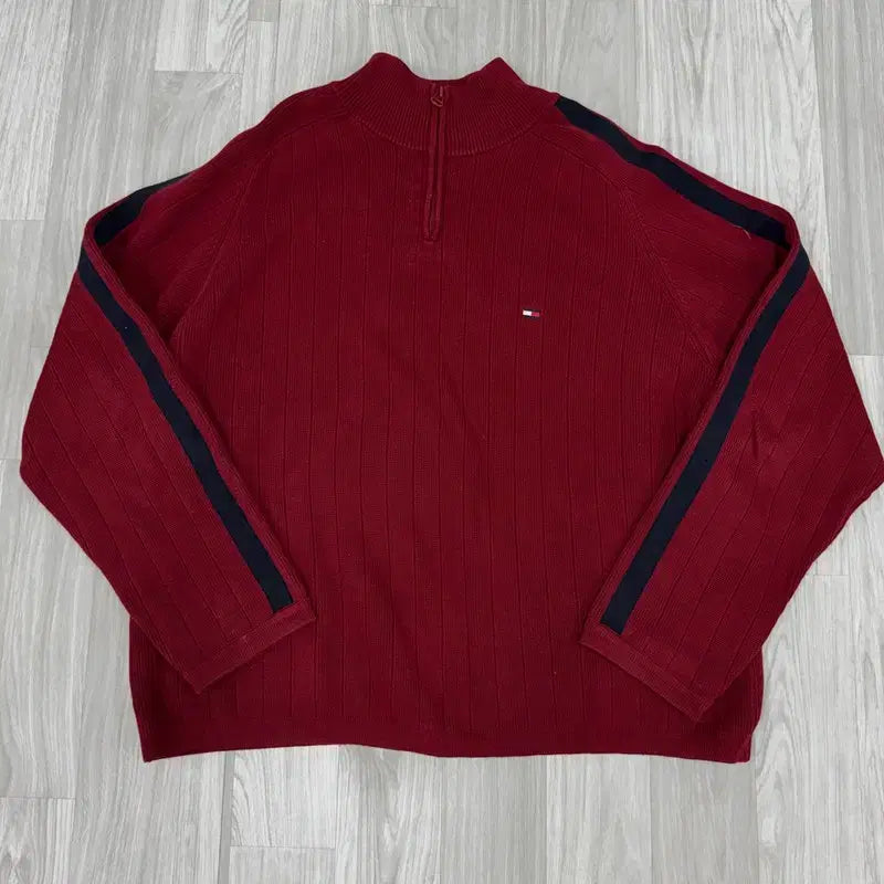 [BUNJANG] Tommy Hilfiger Half Zip Knit / [정품/L] 타미힐피거 반집업 니트   DD