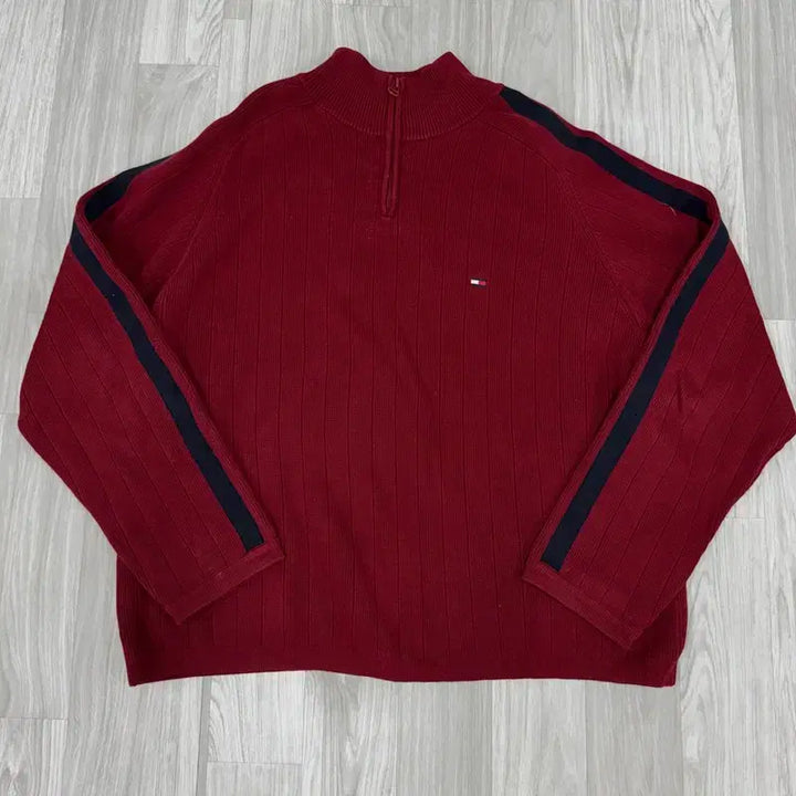 [BUNJANG] Tommy Hilfiger Half Zip Knit / [정품/L] 타미힐피거 반집업 니트   DD