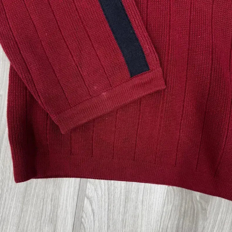 [BUNJANG] Tommy Hilfiger Half Zip Knit / [정품/L] 타미힐피거 반집업 니트   DD