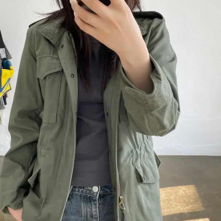 [BUNJANG] Alfaindustry Field Jacket / 앏파인더스트리 야상 자켓