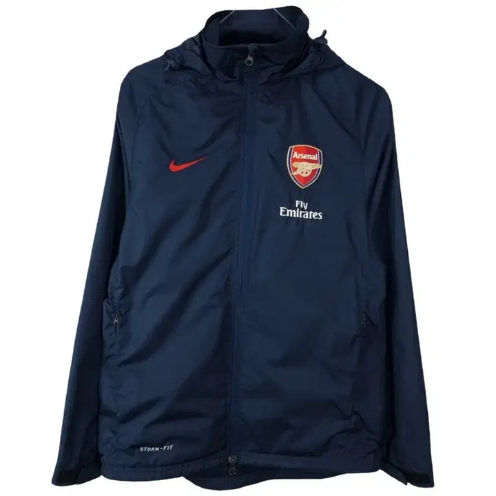 [BUNJANG] Nike Arsenal Windbreaker Jacket Navy / 나이키 아스날 바람막이 자켓 네이비 M20416