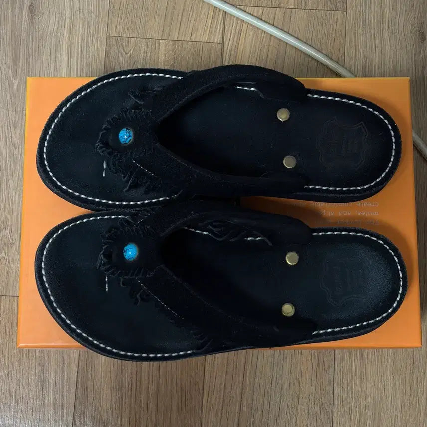 [BUNJANG] Perker COY Koi Black Sandals 250 / (250) 페르커 COY 코이 블랙 쪼리