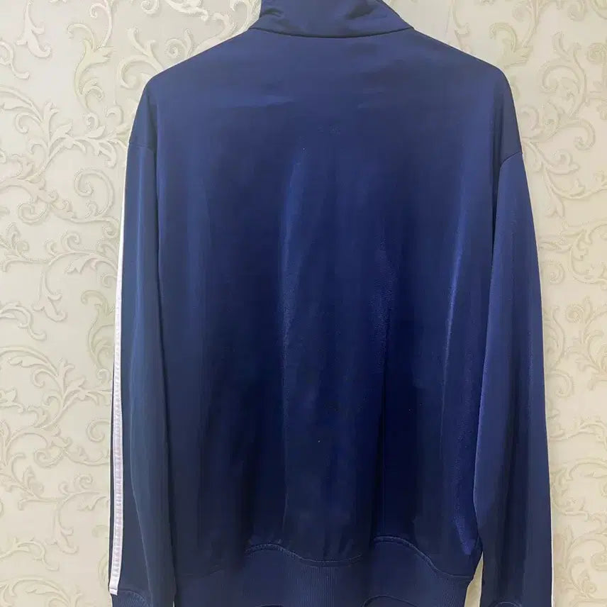 [BUNJANG] Adidas Firebird Track Jacket Jersey / 아디다스 네이비 흰색줄 트랙탑 파이어버드 자켓 져지