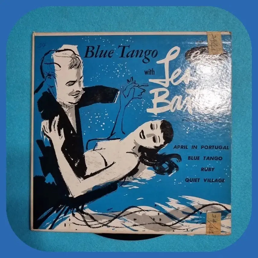 [BUNJANG] Leba Blue Tango 7" Vinyl Record / 레바 Blue Tango 7인치