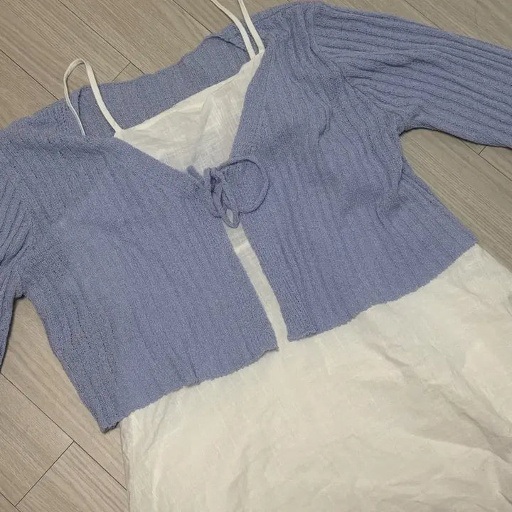 [BUNJANG] Joyable Linen Bustier Flare Sleeveless Dress / 에이블리 [조이어블] 플레어 나시 라인 린넨 뷔스티에 원피스