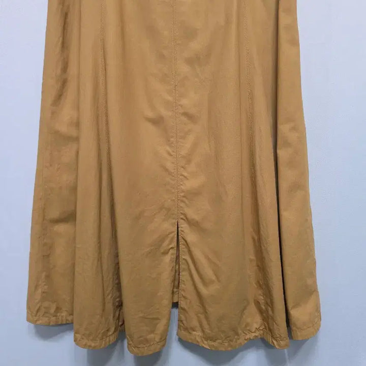 [BUNJANG] System Mustard A-Line Skirt / 시스템 머스타드 컬러 A라인 스커트