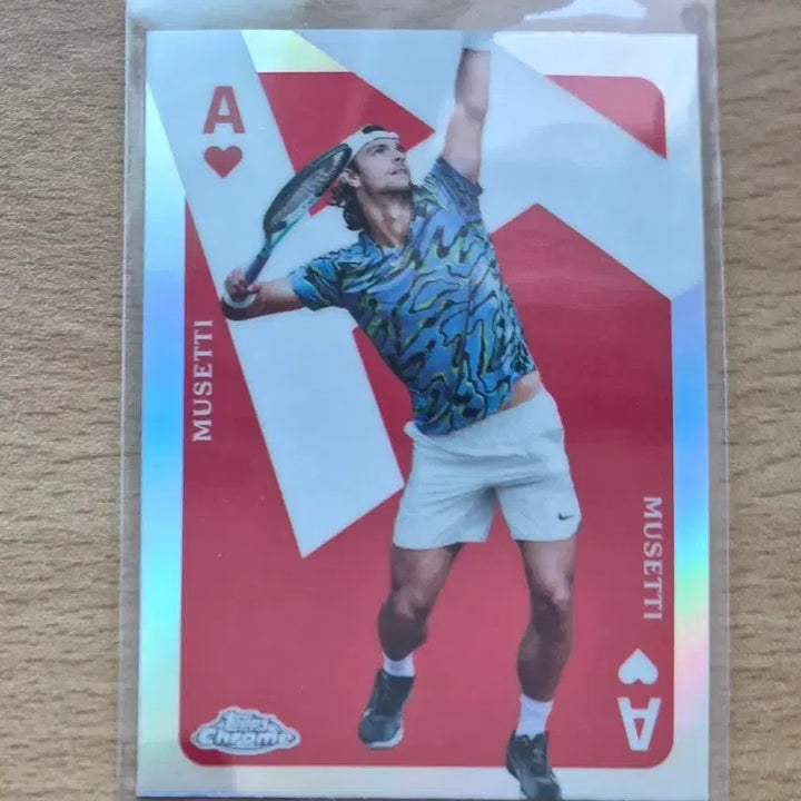 [BUNJANG] 2024 Top Chrome Tennis Lorenzo Musetti Ace Insert Card / 2024 탑스크롬 테니스 로렌조 무세티 에이스 인서트카드 판매