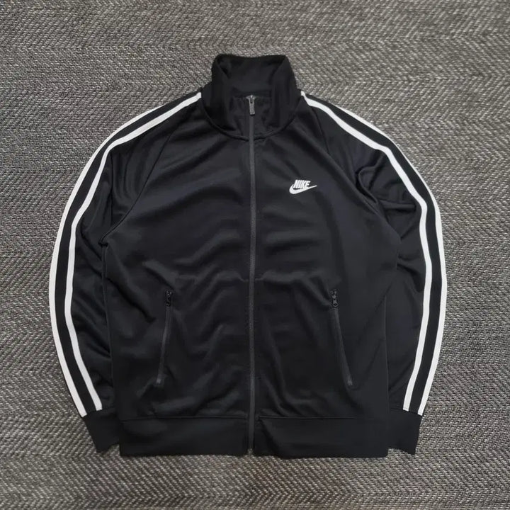 [BUNJANG] Nike NSW N98 Track Jacket Jersey Black / 나이키 NSW N98 트랙 자켓 져지 블랙