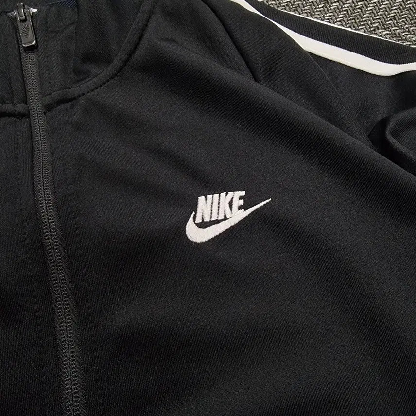 [BUNJANG] Nike NSW N98 Track Jacket Jersey Black / 나이키 NSW N98 트랙 자켓 져지 블랙