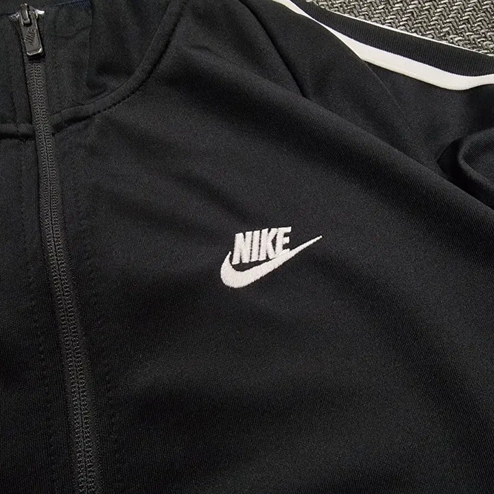 [BUNJANG] Nike NSW N98 Track Jacket Jersey Black / 나이키 NSW N98 트랙 자켓 져지 블랙