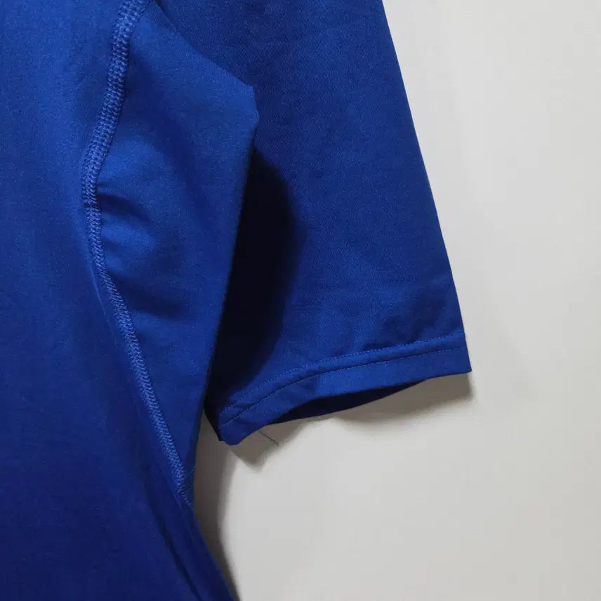 [BUNJANG] Adidas Techfit Blue Performance Short Sleeve T-Shirt / 아디다스 테크핏 블루 기능성 반팔티 110 26050606