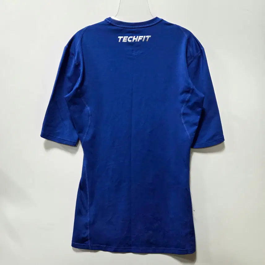 [BUNJANG] Adidas Techfit Blue Performance Short Sleeve T-Shirt / 아디다스 테크핏 블루 기능성 반팔티 110 26050606