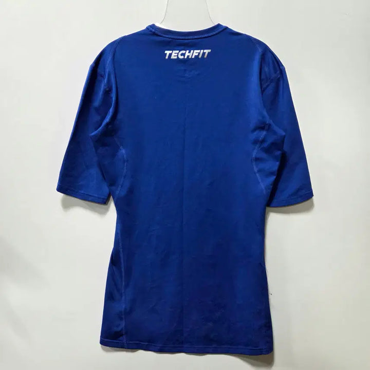 [BUNJANG] Adidas Techfit Blue Performance Short Sleeve T-Shirt / 아디다스 테크핏 블루 기능성 반팔티 110 26050606