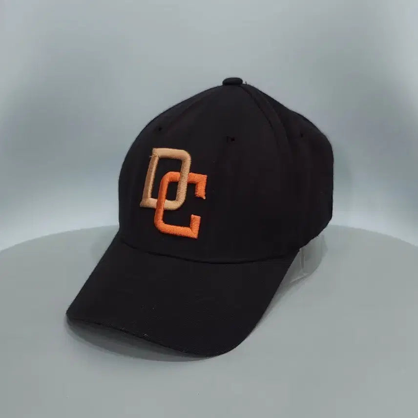 [BUNJANG] MLB DC Logo Black Ball Cap Baseball Hat S-M / MLB DC 로고 블랙 볼캡 야구 모자 S-M