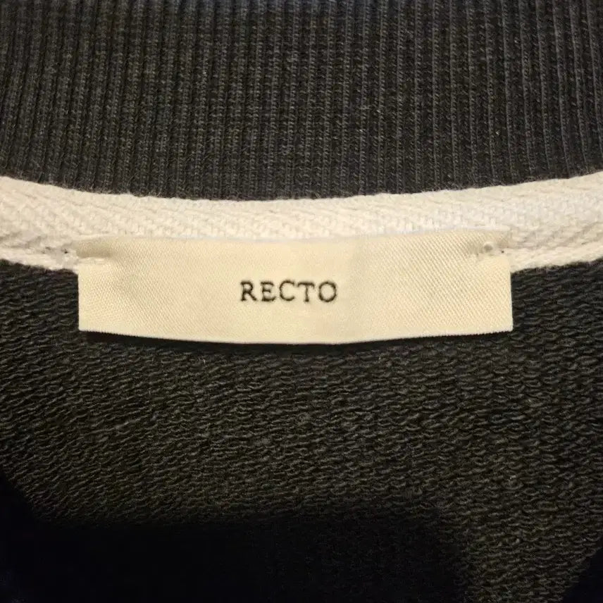 [BUNJANG] RECTO Genuine Crop Sweatshirt / 렉토 정품 크롭맨투맨
