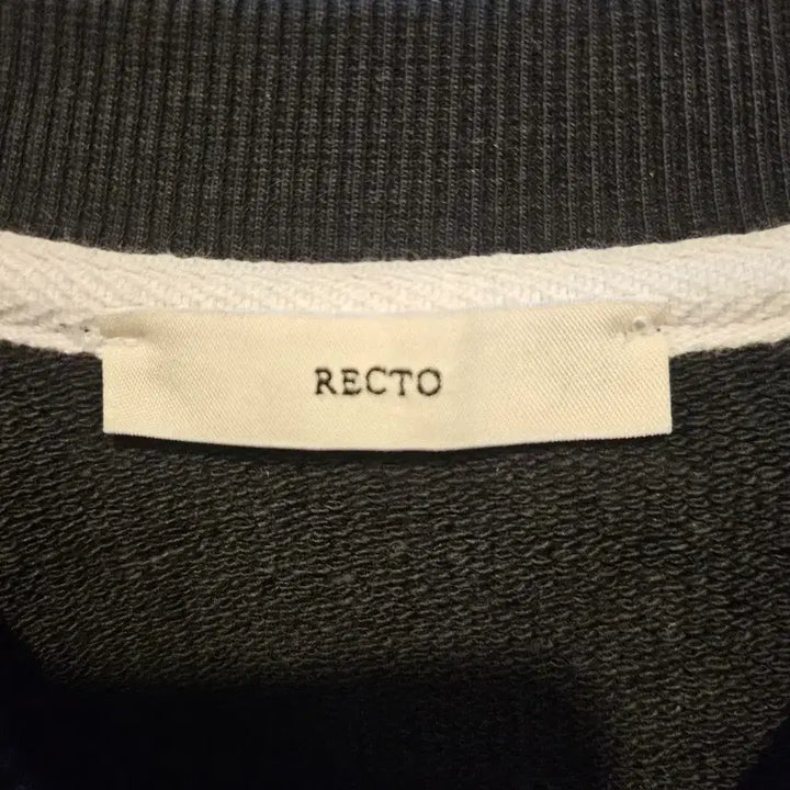 [BUNJANG] RECTO Genuine Crop Sweatshirt / 렉토 정품 크롭맨투맨