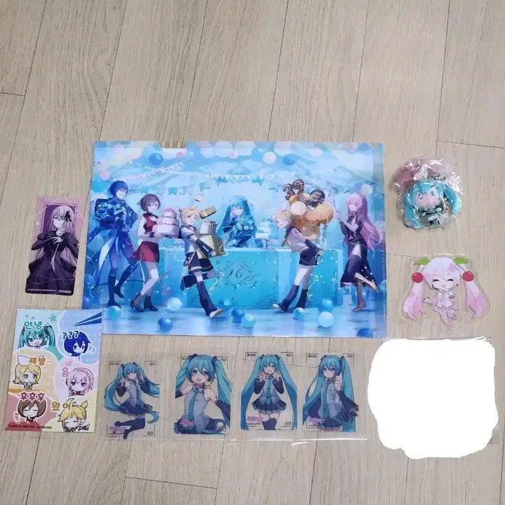 [BUNJANG] Hatsune Miku Vocaloid Goods Bundle Set / 하츠네 미쿠 보컬로이드 굿즈 일괄