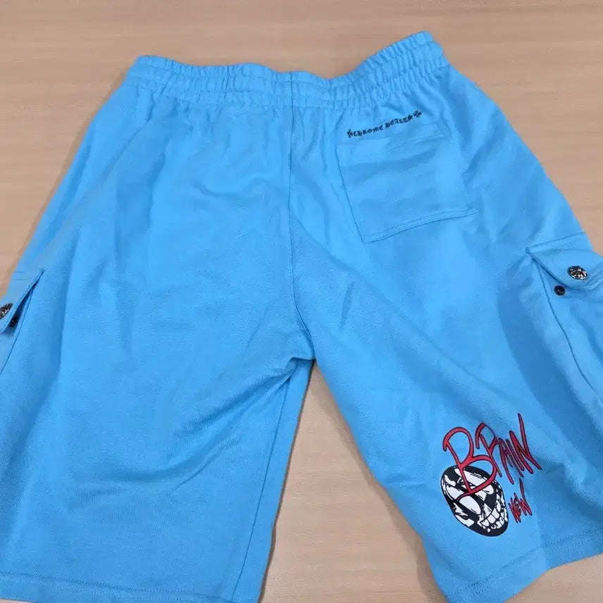 [BUNJANG] Chrome Hearts Blue Cargo Shorts XL / 크롬하츠 반바지