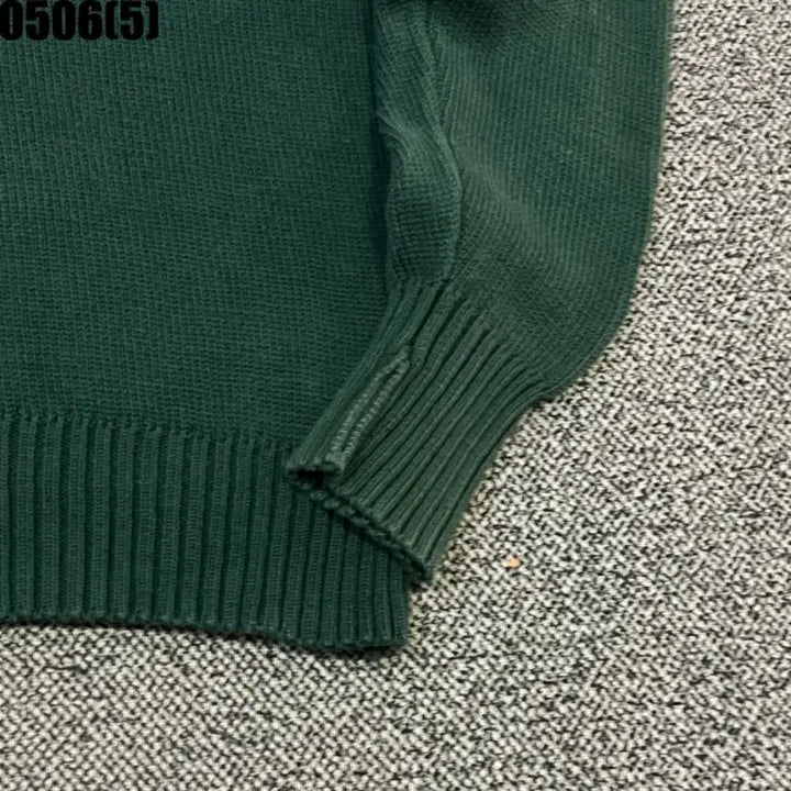 [BUNJANG] Polo Ralph Lauren Green Knit Sweater / 폴로 랄프로렌 그린 니트 스웨터