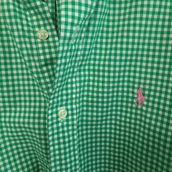 [BUNJANG] Polo Ralph Lauren Classic Fit Checkered Shirt Size S / 폴로 체크셔츠 클래식S