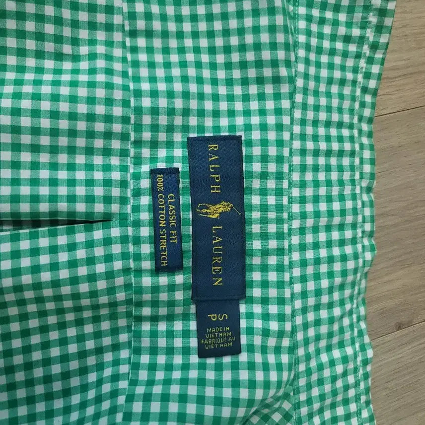 [BUNJANG] Polo Ralph Lauren Classic Fit Checkered Shirt Size S / 폴로 체크셔츠 클래식S