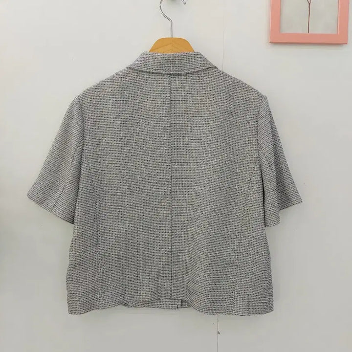 [BUNJANG] Sistina Short Sleeve Cropped Jacket / 시스티나 반팔 크롭 자켓 55