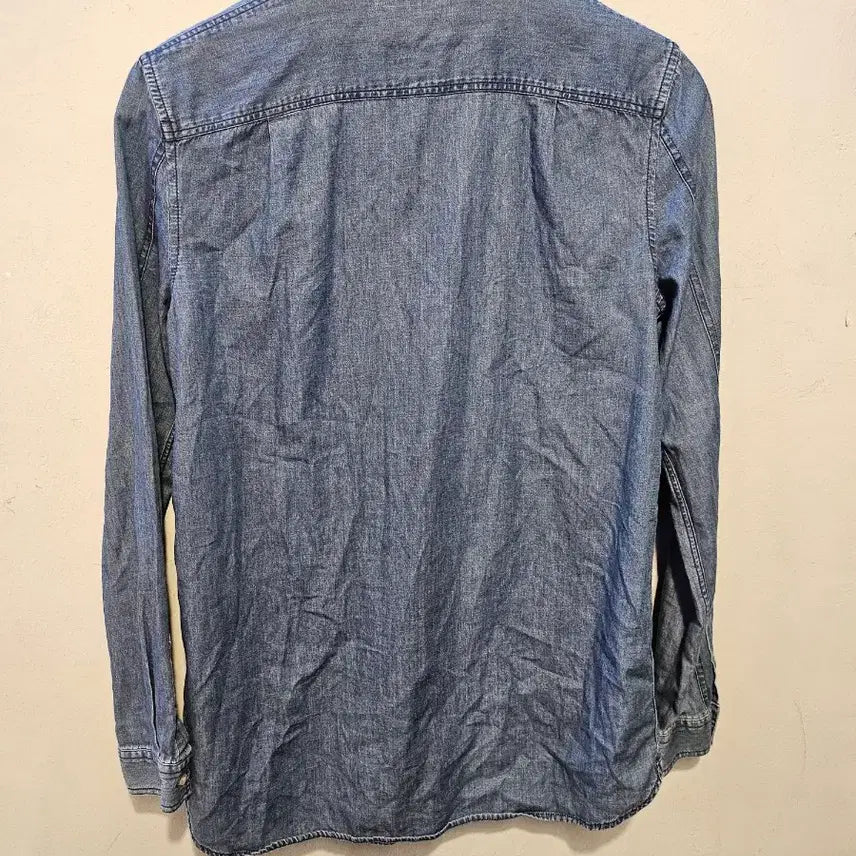 [BUNJANG] Lacoste Genuine Denim Shirt / 라코스테 정품 데님셔츠