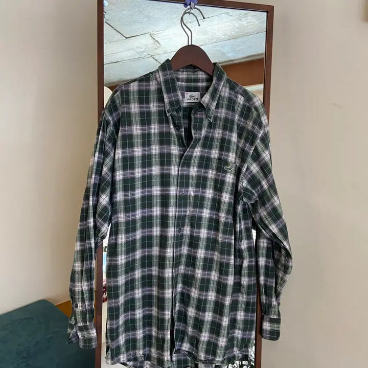 [BUNJANG] Lacoste Check Shirt / 라코스테 체크 셔츠